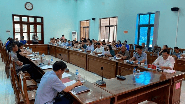 UỶ BAN MTTQ VIỆT NAM XÃ NA SẦM TỔ CHỨC HỘI NGHỊ LẤY Ý KIẾN THAM GIA VÀO DỰ THẢO VĂN KIỆN TRÌNH ĐẠI HỘI XIV CỦA ĐẢNG, DỰ THẢO BÁO CÁO CHÍNH TRỊ TRÌNH ĐẠI HỘI XVIII CỦA ĐẢNG BỘ TỈNH