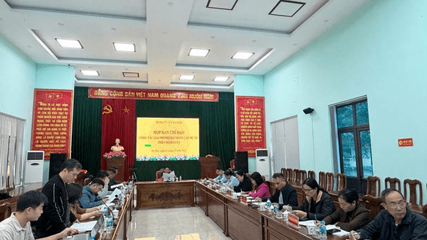 XÃ NA SẦM TỔ CHỨC HỌP BAN CHỈ ĐẠO GIẢI PHÓNG MẶT BẰNG DỰ ÁN CAO TỐC ĐỒNG ĐĂNG – TRÀ LĨNH